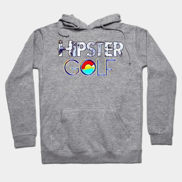 Hipster Golf Colorado Hoodie by Kitta’s Shop